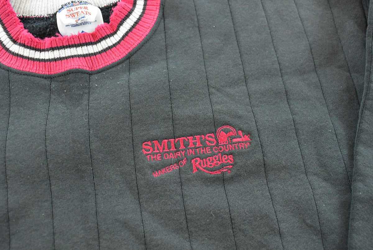 Vintage 1990s Jerzees Smiths Dairy Ruggles Crewneck Sweatshirt Mens L from propervintagecanada