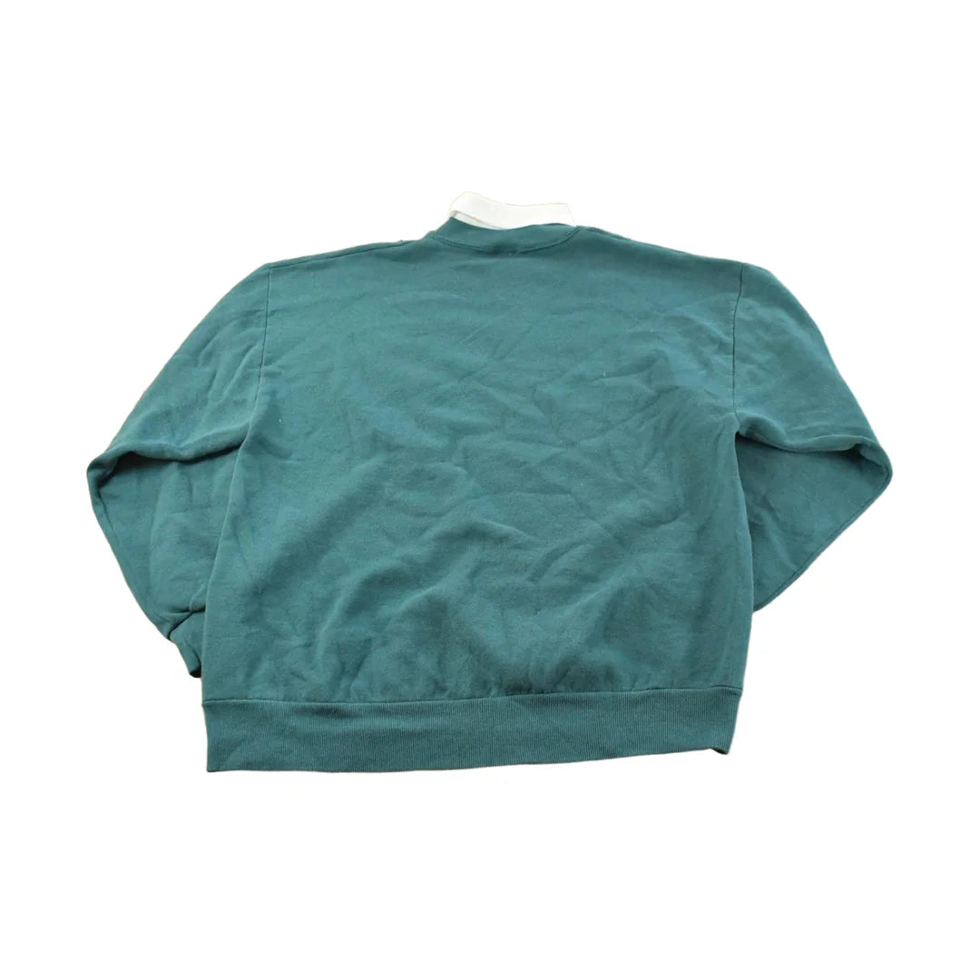 Vintage 1990s Jerzees Snow Birds Turtleneck Crewneck Sweater Men's M from propervintagecanada