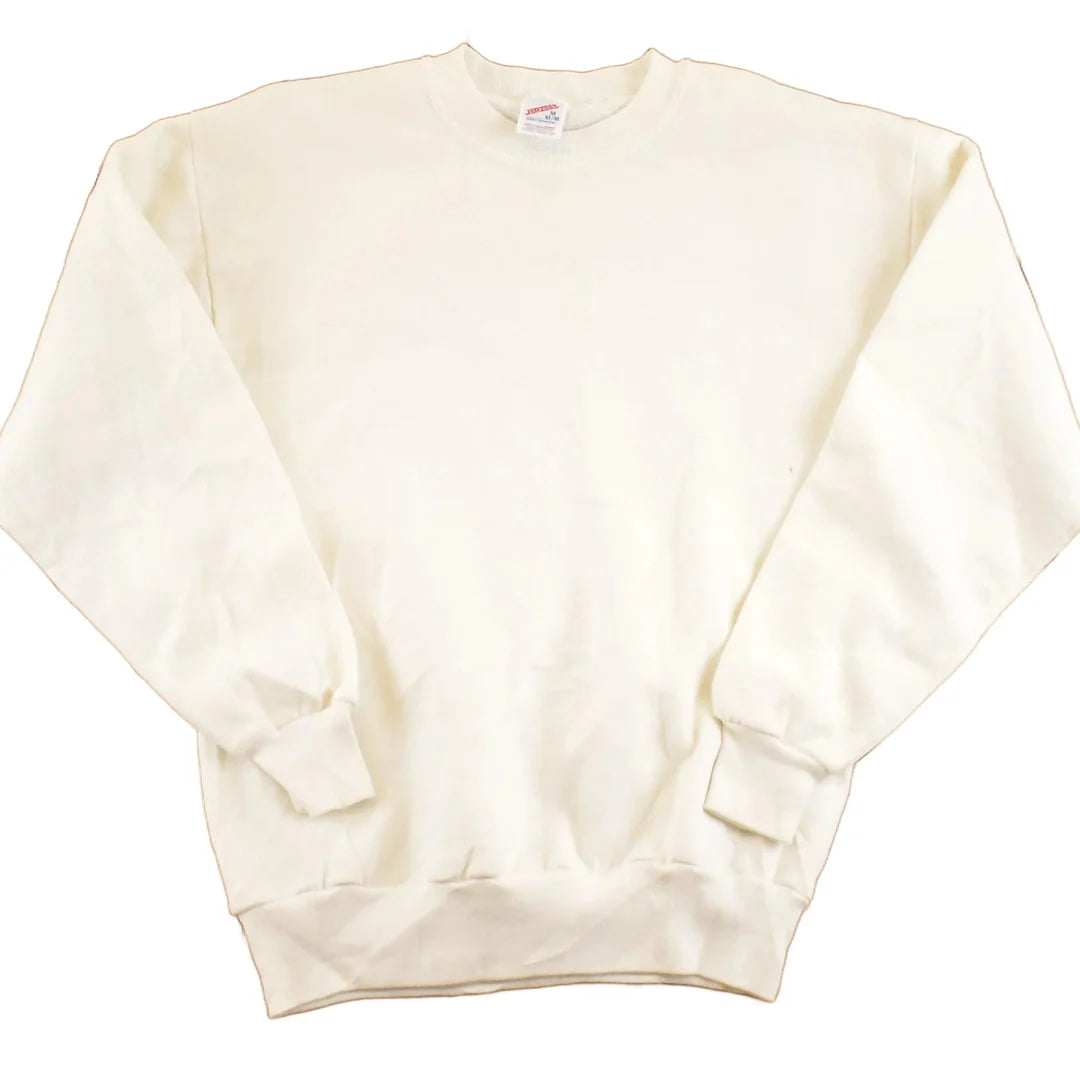 Vintage 1990s Jerzees Streetwear Blank Souvenir Crewneck Sweatshirt Men's M from propervintagecanada
