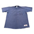 Vintage 1990s Jerzees Super T Blue Blank Pocket T-Shirt Men&