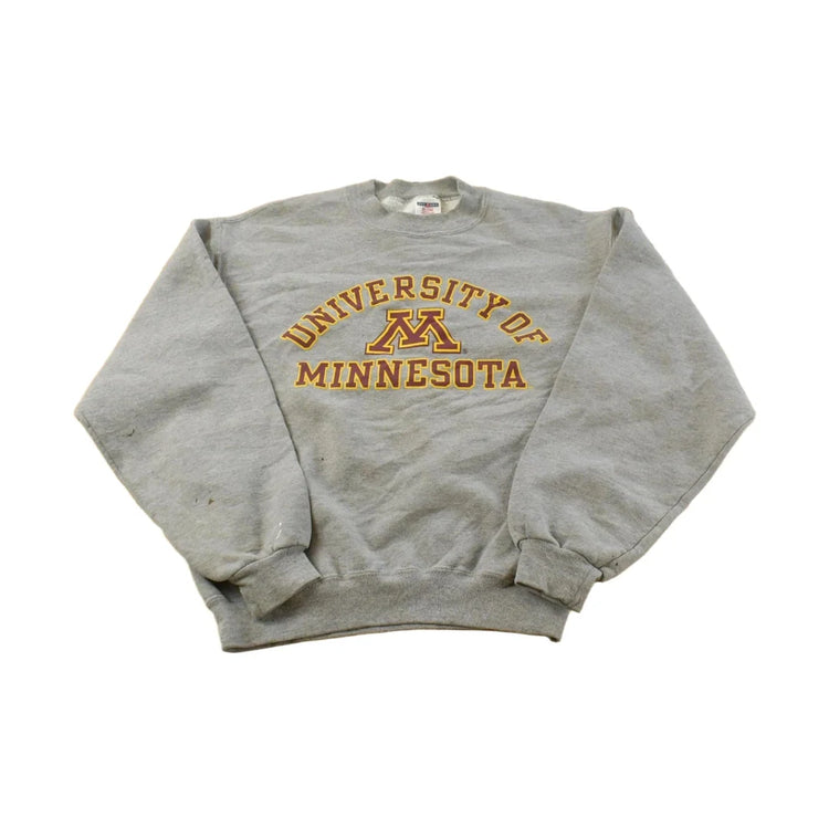 Vintage 1990s Jerzees University of Minnesota Collegiate Crewneck Men's S from propervintagecanada