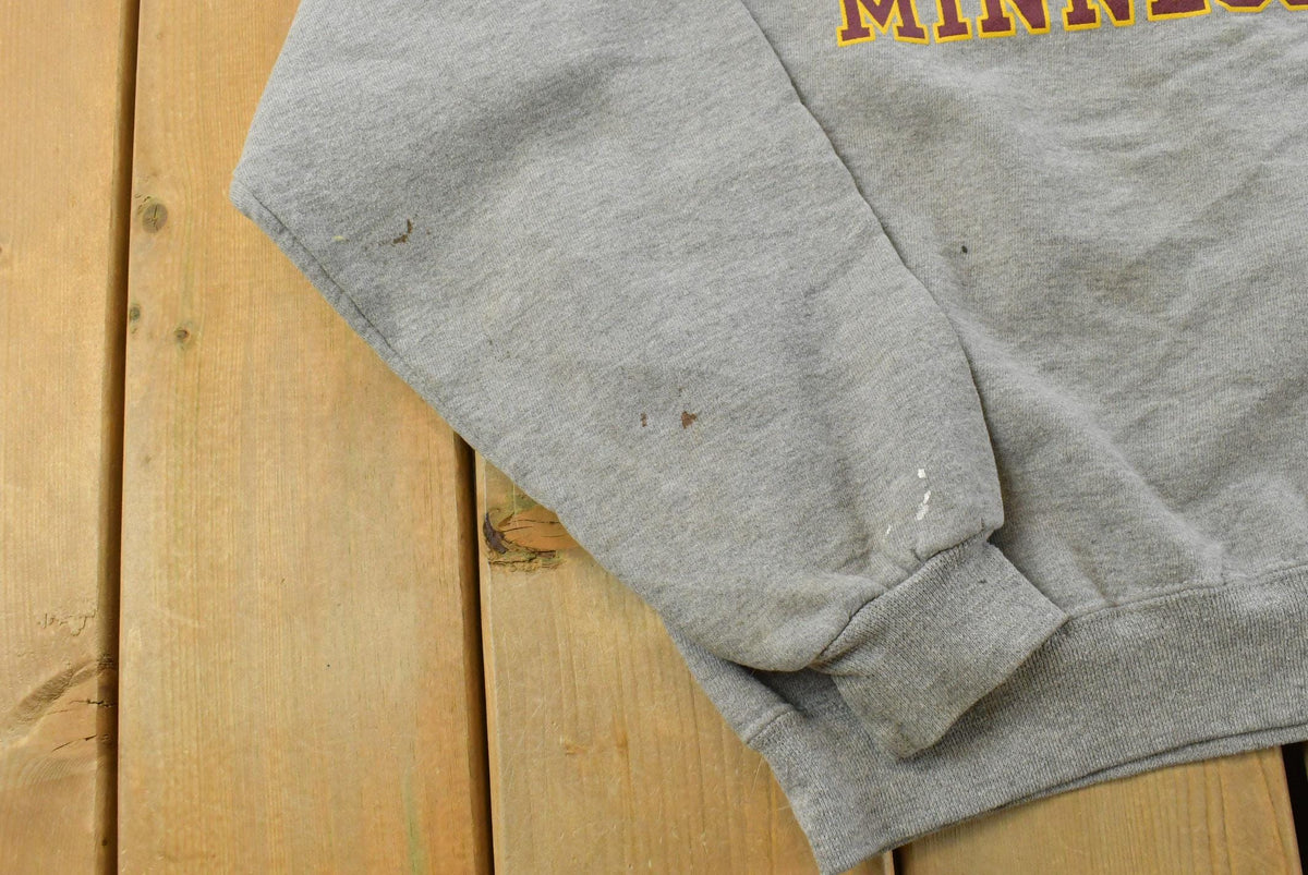 Vintage 1990s Jerzees University of Minnesota Collegiate Crewneck Men's S from propervintagecanada