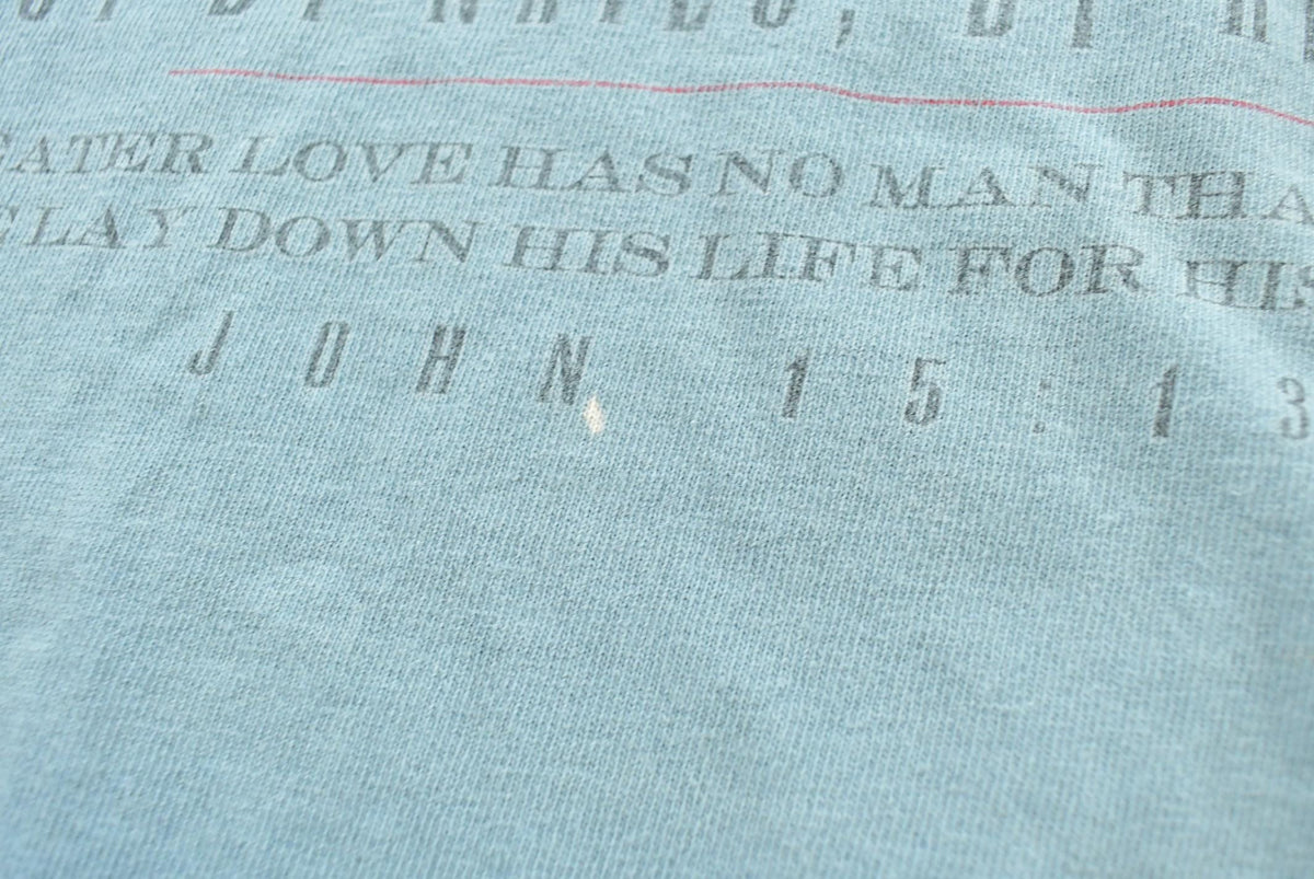 Vintage 1990s Jesus Driven Nails T-Shirt Men's XL / Christian / Christianity / Made in USA / 90s Streetwear / God Bible from propervintagecanada
