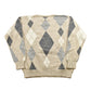Vintage 1990s JH Collectibles 70% Lambswool Knit Argyle Sweater Men's Small from propervintagecanada