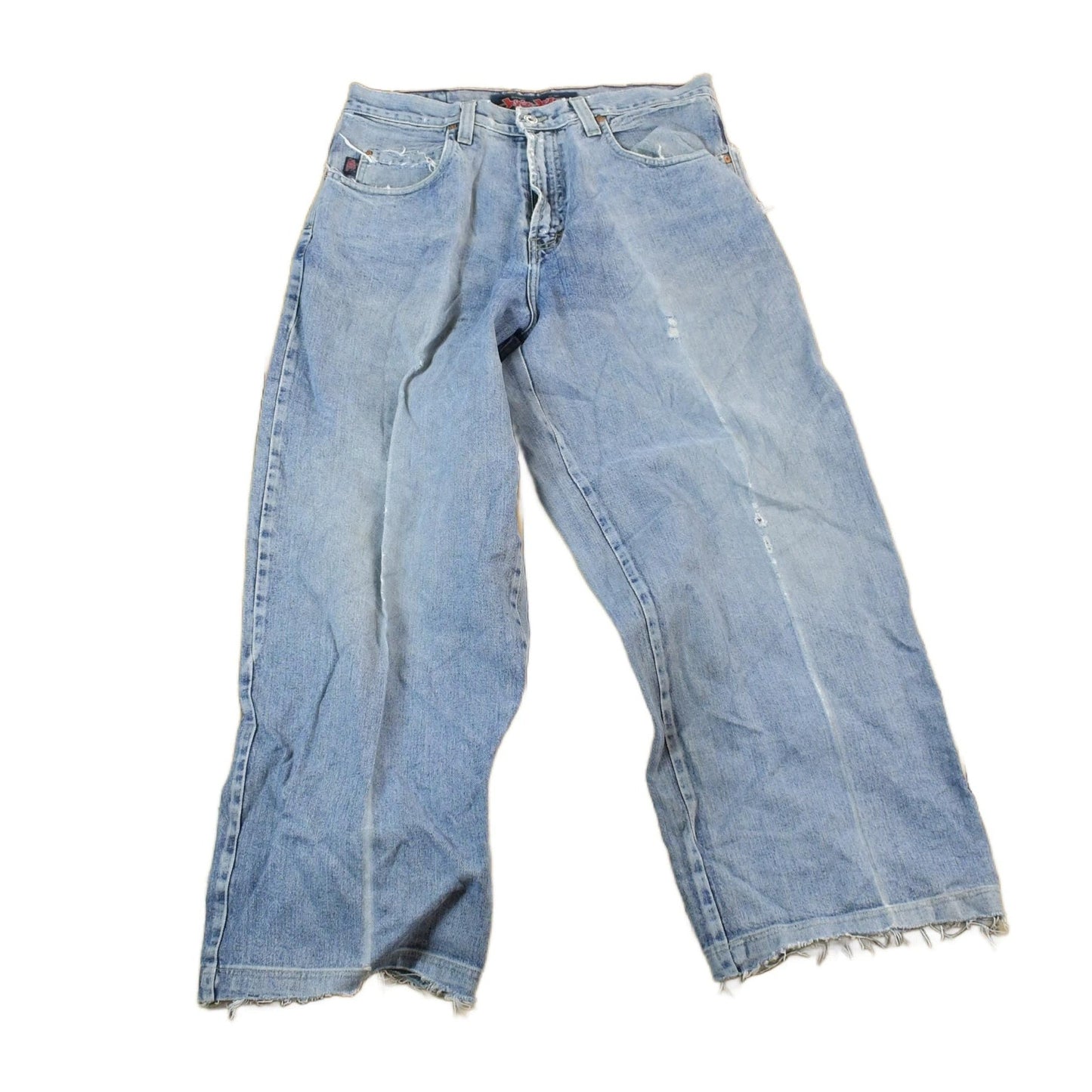 Vintage 1990s JNCO Funky Denim Wide Leg Jeans Men's 36 x 32 from propervintagecanada