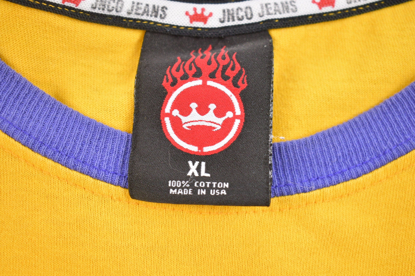 Vintage 1990s JNCO Graphic T Shirt Men's XL from propervintagecanada