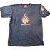 Vintage 1990s JNCO Jeans Skull Flame Graphic T Shirt Men&