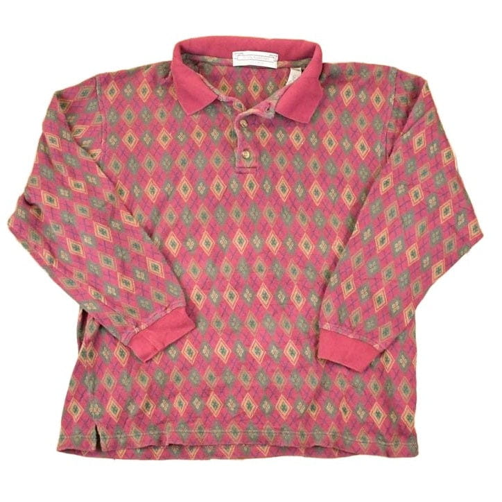 Vintage 1990s John Ashford Quarter Button Up Shirt Men's M from propervintagecanada