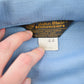 Vintage 1990s John Blair Blank Blue Button Up Shirt from propervintagecanada