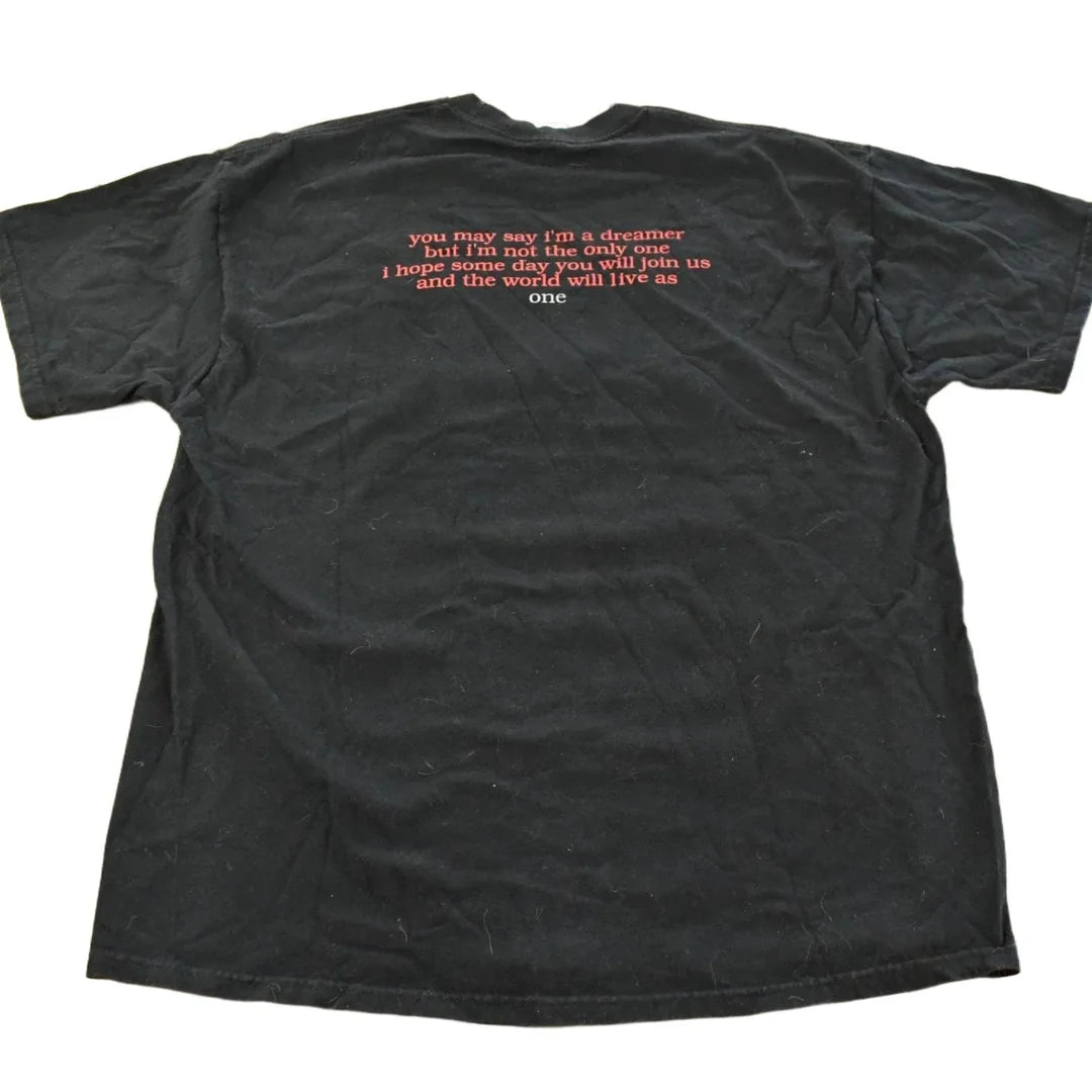 Vintage 1990s John Lennon Graphic T-Shirt Men's XL from propervintagecanada