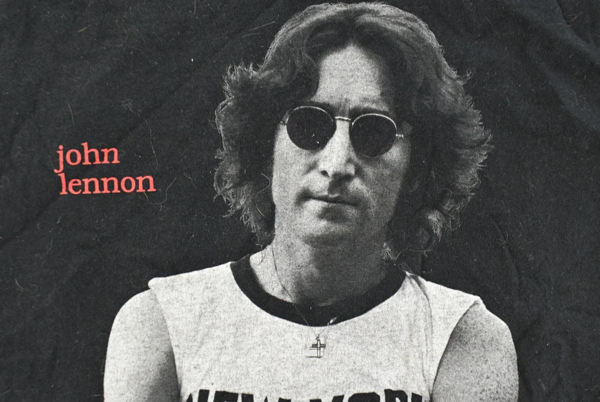 Vintage 1990s John Lennon Graphic T-Shirt Men's XL from propervintagecanada