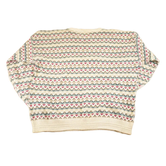 Vintage 1990s John Weitz Knit Crewneck Sweater Men's XL from propervintagecanada