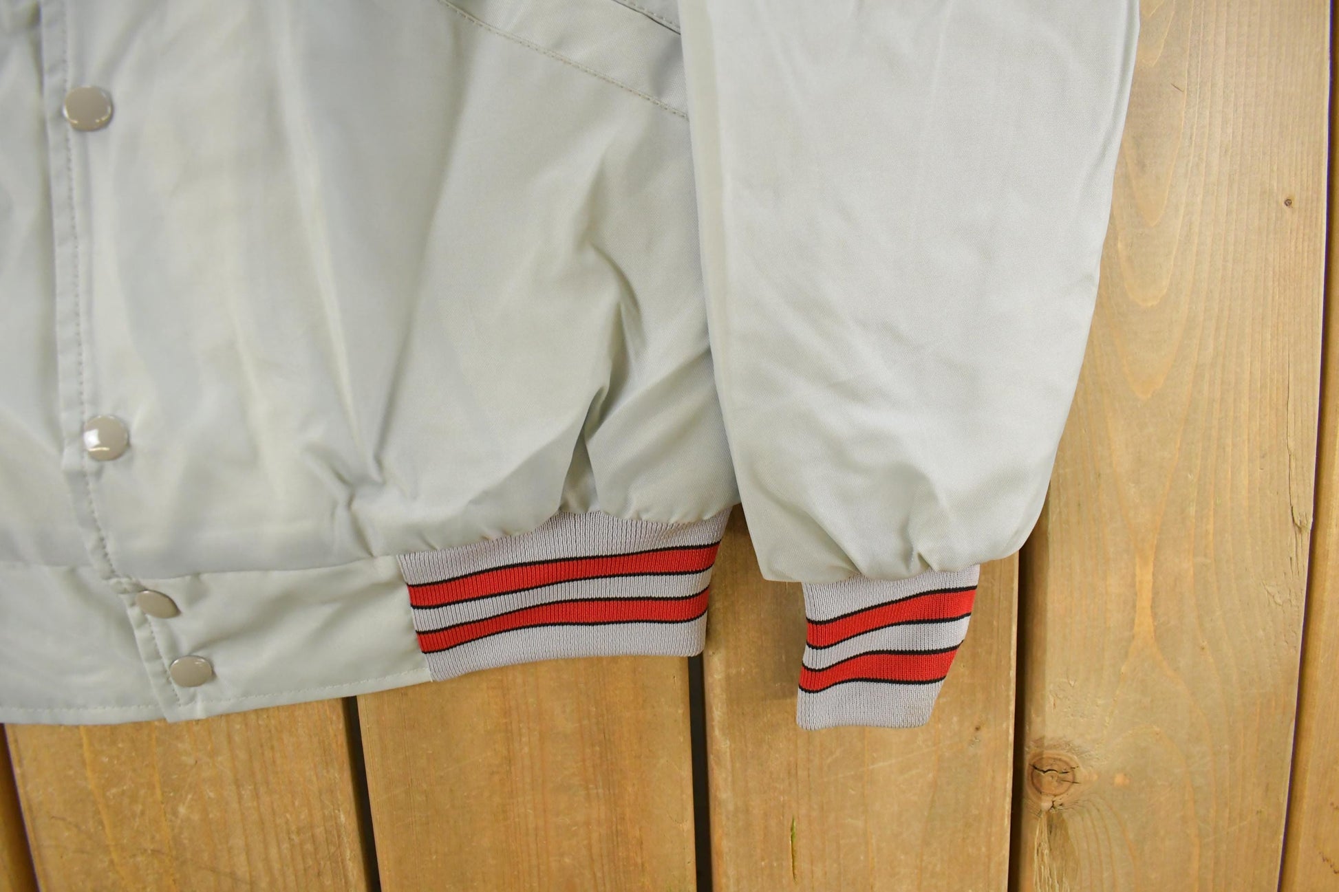 Vintage 1990s Johnson Disposal Snap On Bomber Jacket Men's Medium from propervintagecanada
