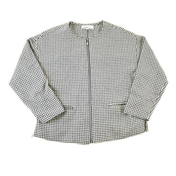 Vintage 1990s Jones And Co Knit Abstract Pattern Cardigan Sweater Mens L from propervintagecanada