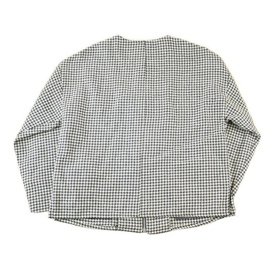 Vintage 1990s Jones And Co Knit Abstract Pattern Cardigan Sweater Mens L from propervintagecanada