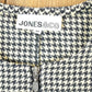 Vintage 1990s Jones And Co Knit Abstract Pattern Cardigan Sweater Mens L from propervintagecanada