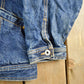 Vintage 1990s Jordache Denim Jean Trucker Jacket Men's Medium from propervintagecanada