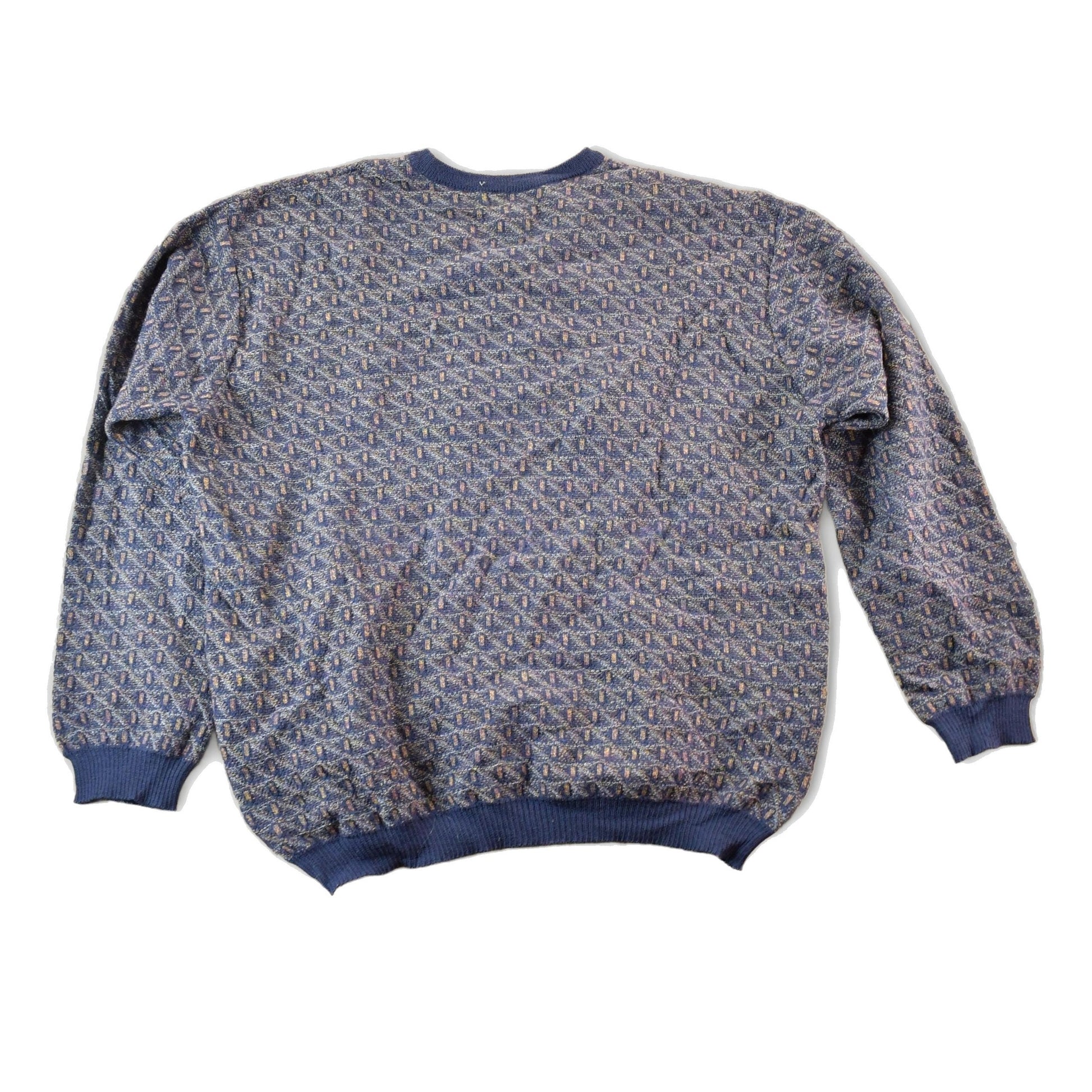 Vintage 1990s Jos A Bank Merino Wool Knit Sweater Mens M from propervintagecanada