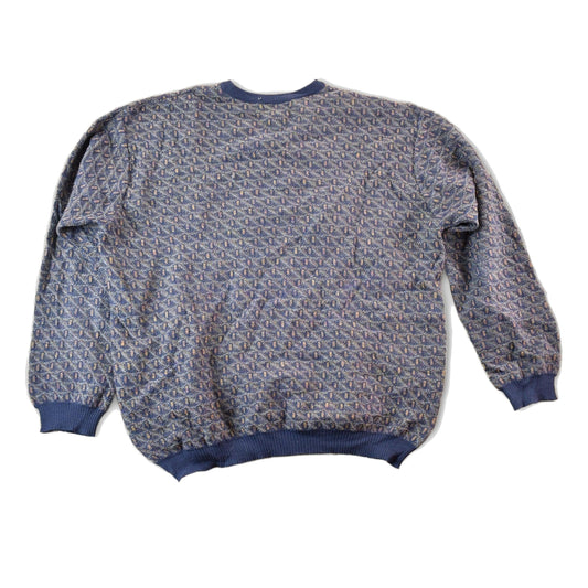 Vintage 1990s Jos A Bank Merino Wool Knit Sweater Mens M from propervintagecanada