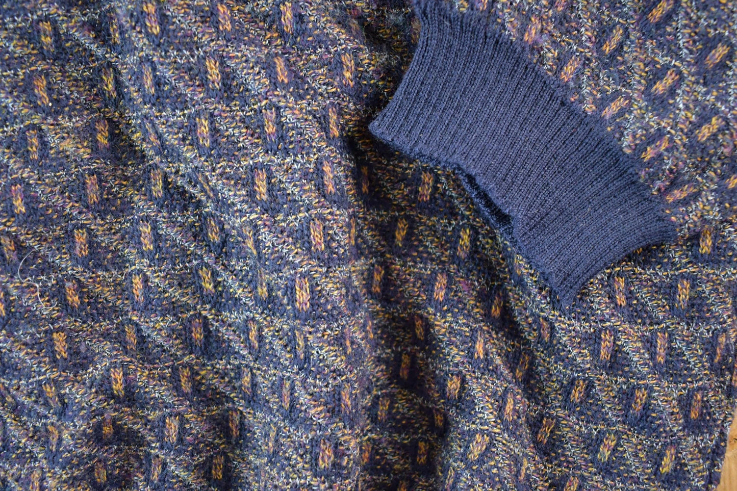 Vintage 1990s Jos A Bank Merino Wool Knit Sweater Mens M from propervintagecanada