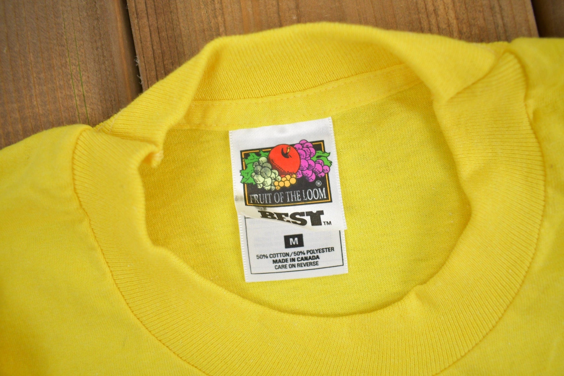 Vintage 1990s Joseph Rainbow Graphic T Shirt Men's Small from propervintagecanada