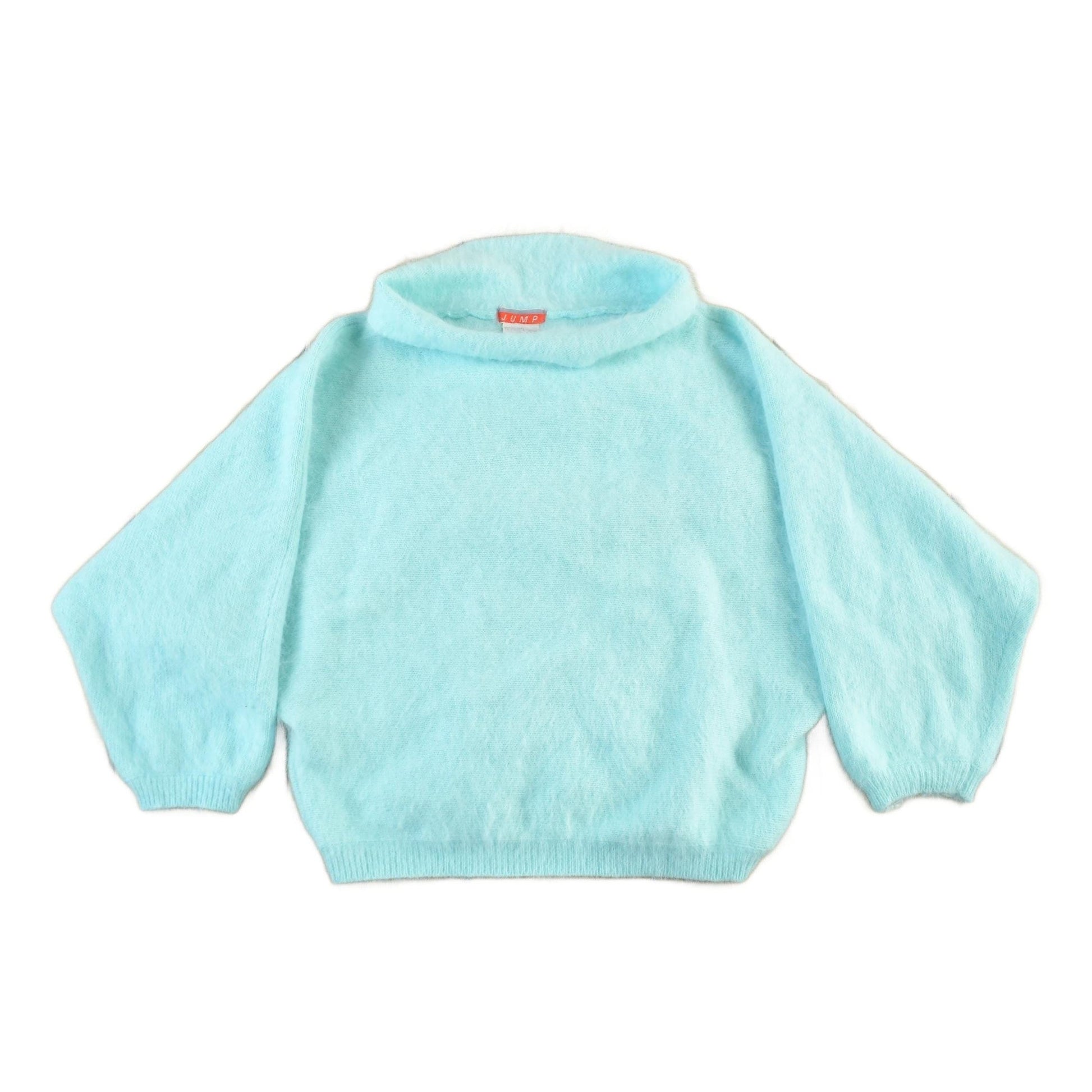 Vintage 1990s Jump Angora Shawl Collar Knit Sweater Women's Small from propervintagecanada
