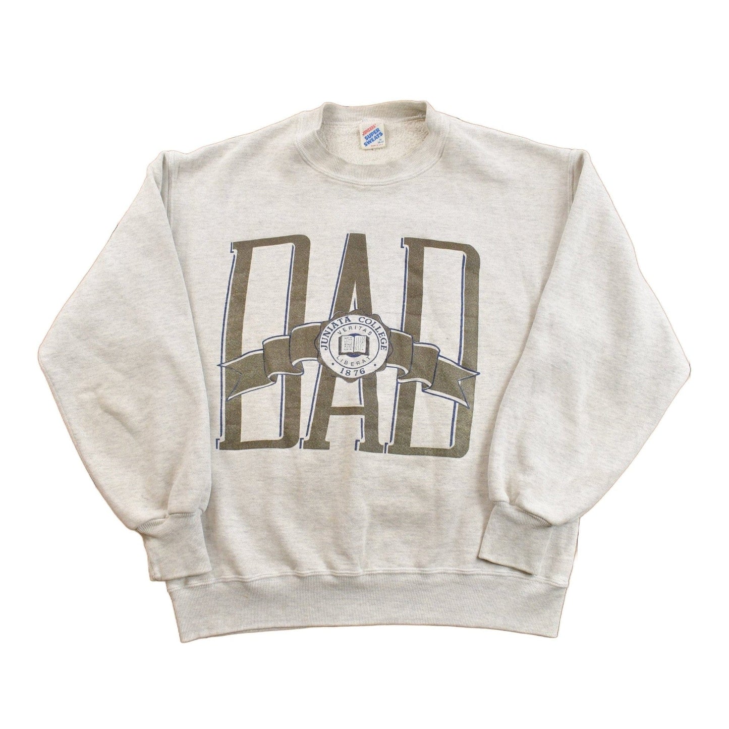 Vintage 1990s Juniata College Dad Crewneck Sweatshirt Men's Medium from propervintagecanada