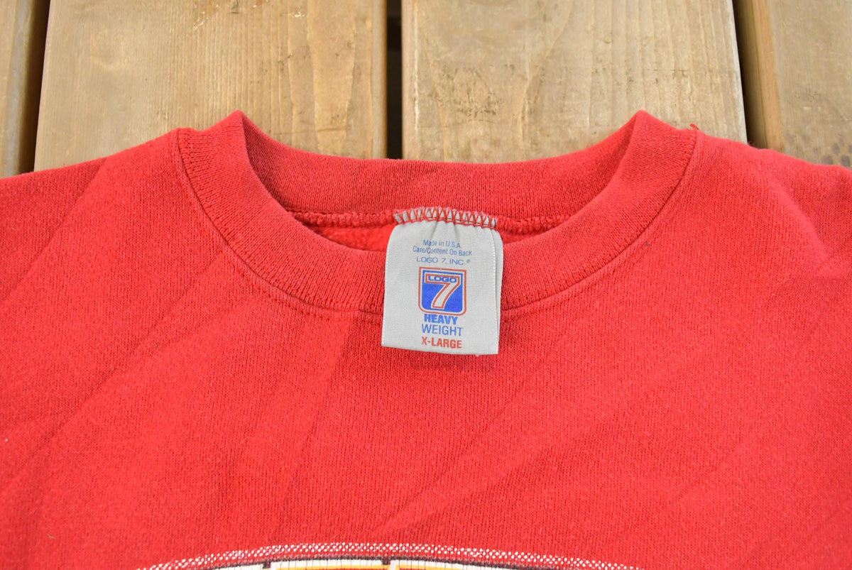 Vintage 1990s Kansas City Chiefs Crewneck Sweatshirt Men's XL from propervintagecanada