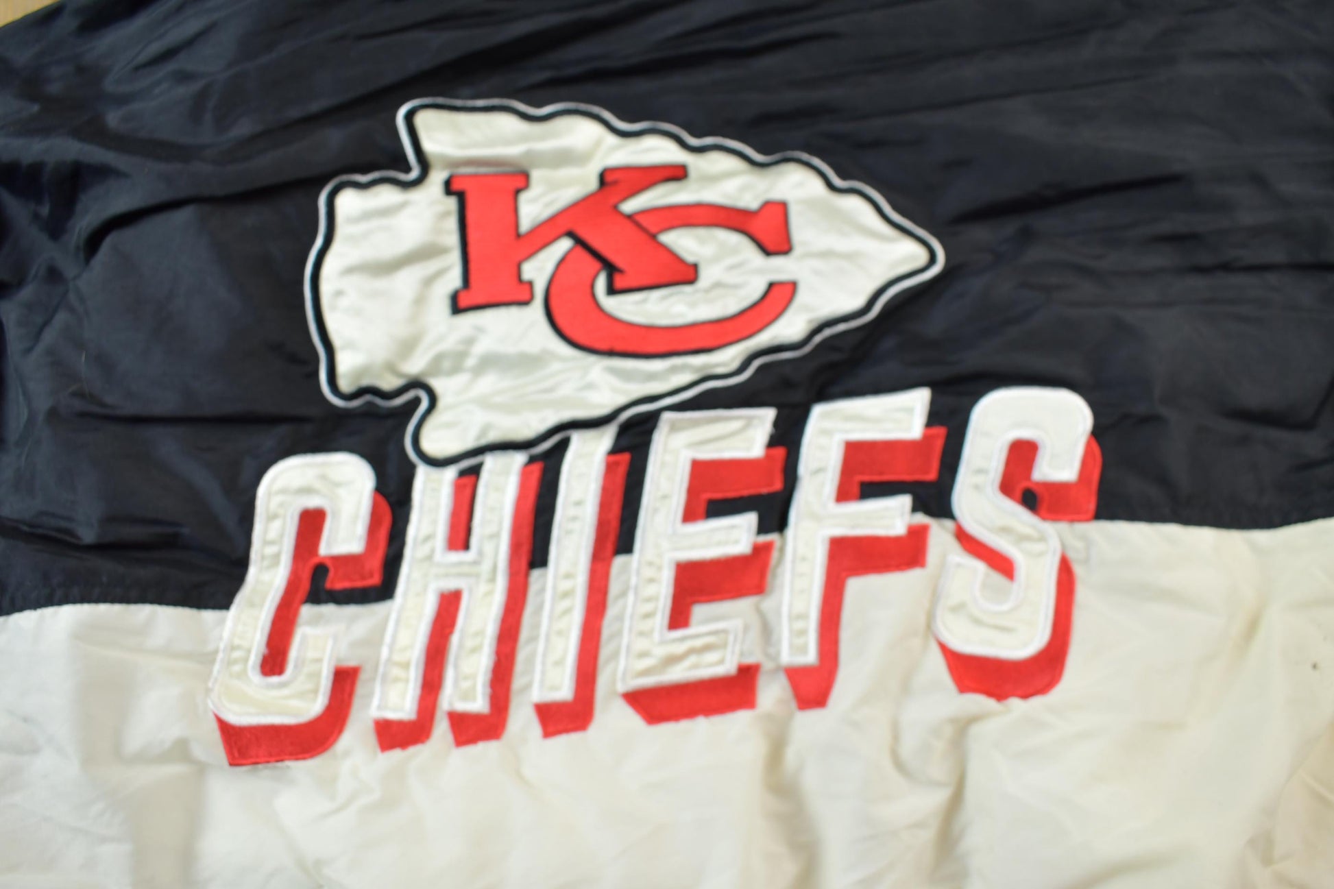 Vintage 1990s Kansas City Chiefs NFL Game Day Jacket from propervintagecanada