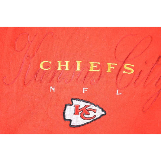 Vintage 1990s Kansas City Chiefs Pro Player NFL Crewneck Sweatshirt Mens L from propervintagecanada