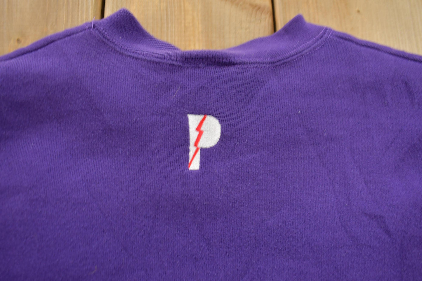 Vintage 1990s Kansas State Wildcats Collegiate Embroidered Crewneck Made In USA Men's XL from propervintagecanada