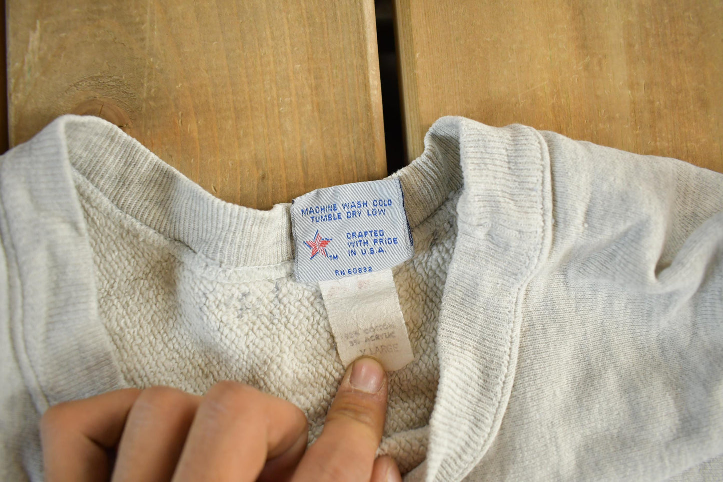 Vintage 1990s Kansas University Alpha Epsilon Crewneck Men's XL Men's Large from propervintagecanada