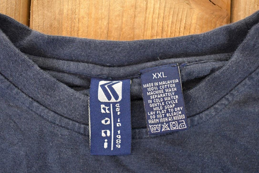 Vintage 1990s Karl Kani Embroidered Crewneck Shirt Mens L from propervintagecanada