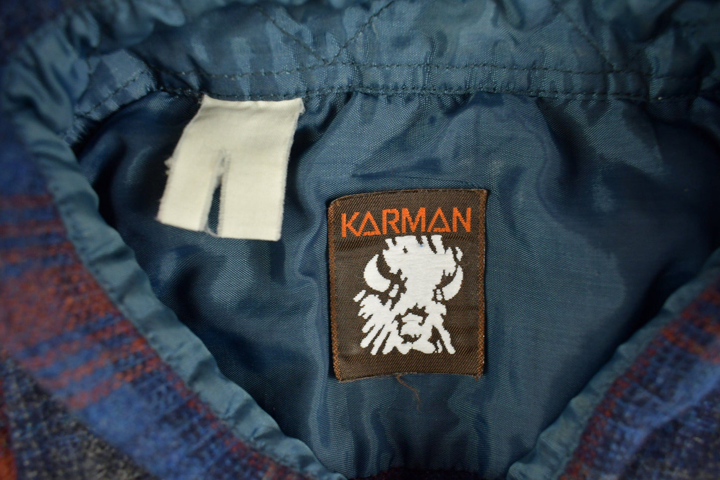 Vintage 1990s Karman Flannel Button Up Western Shirt Men's Large from propervintagecanada
