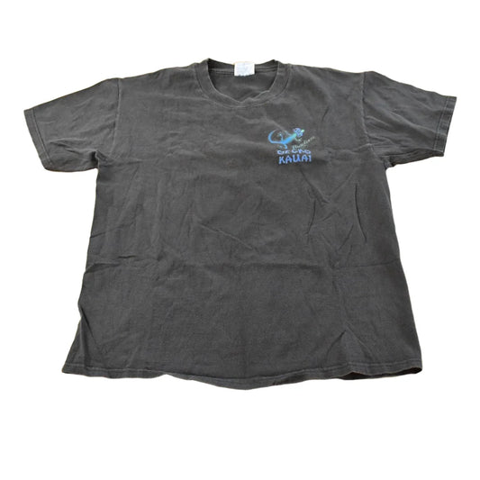 Vintage 1990s Kauai Hawaii Gecko Hangloose Graphic T-Shirt Mens L from propervintagecanada