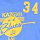 Vintage 1990s Kazoo Blues 34 Souvenir Travel T-Shirt Men's XL / Destination Shirt / 90s Single Stitch Graphic Tee / Made in USA from propervintagecanada