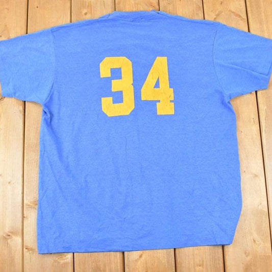 Vintage 1990s Kazoo Blues 34 Souvenir Travel T-Shirt Men's XL / Destination Shirt / 90s Single Stitch Graphic Tee / Made in USA from propervintagecanada