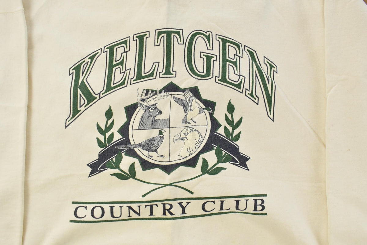 Vintage 1990s Keltgen Country Club Souvenir Crewneck Sweatshirt Men's XL from propervintagecanada