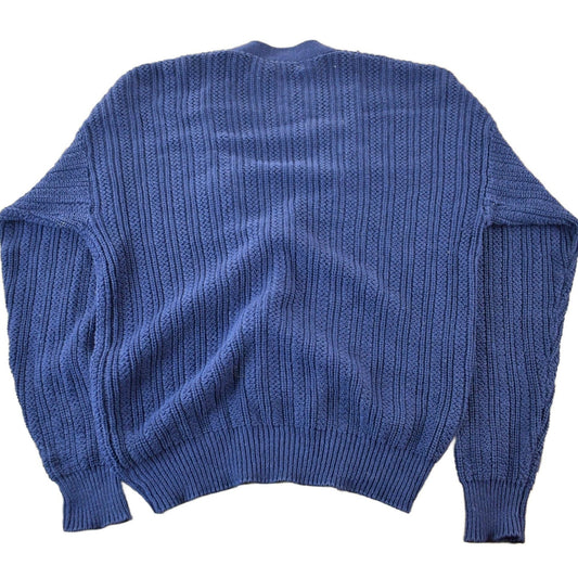 Vintage 1990s Kenneth Roberts Knit Cardigan Sweater Men's Large from propervintagecanada