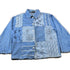 Vintage 1990s Keren Hart Patchwork Denim Button Up Shirt Men&