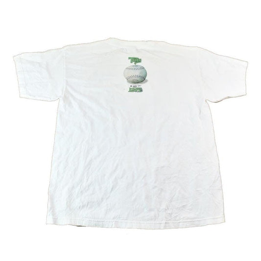 Vintage 1990s Kerusso Activewear Softball is my Game but Jesus is my Life Graphic T-Shirt Men's XL from propervintagecanada