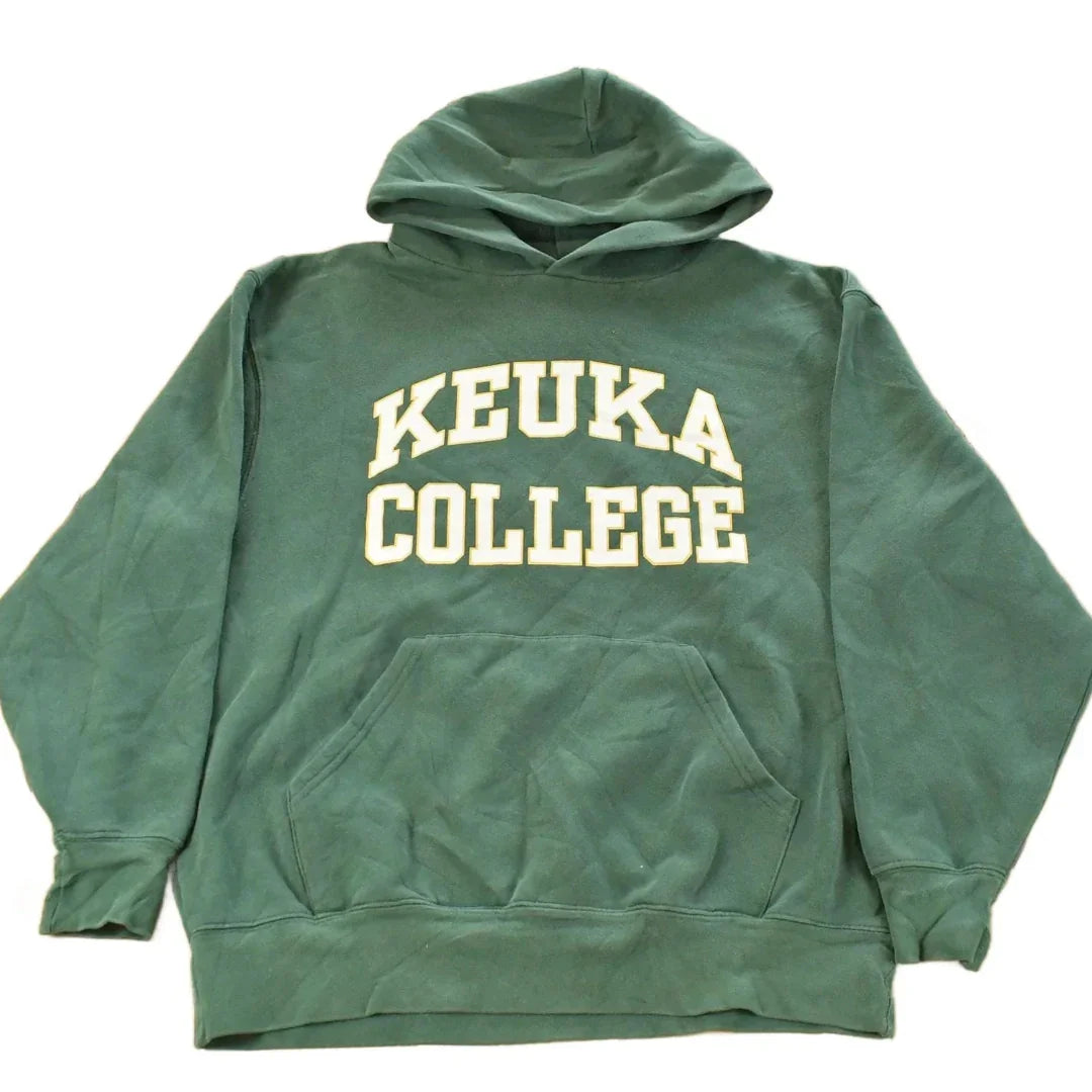 Vintage 1990s Keuka College Jansport University Hoodie Sweatshirt Men's Large from propervintagecanada