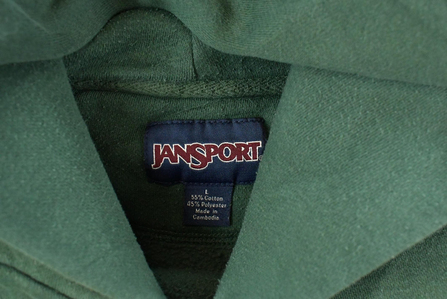 Vintage 1990s Keuka College Jansport University Hoodie Sweatshirt Men's Large from propervintagecanada