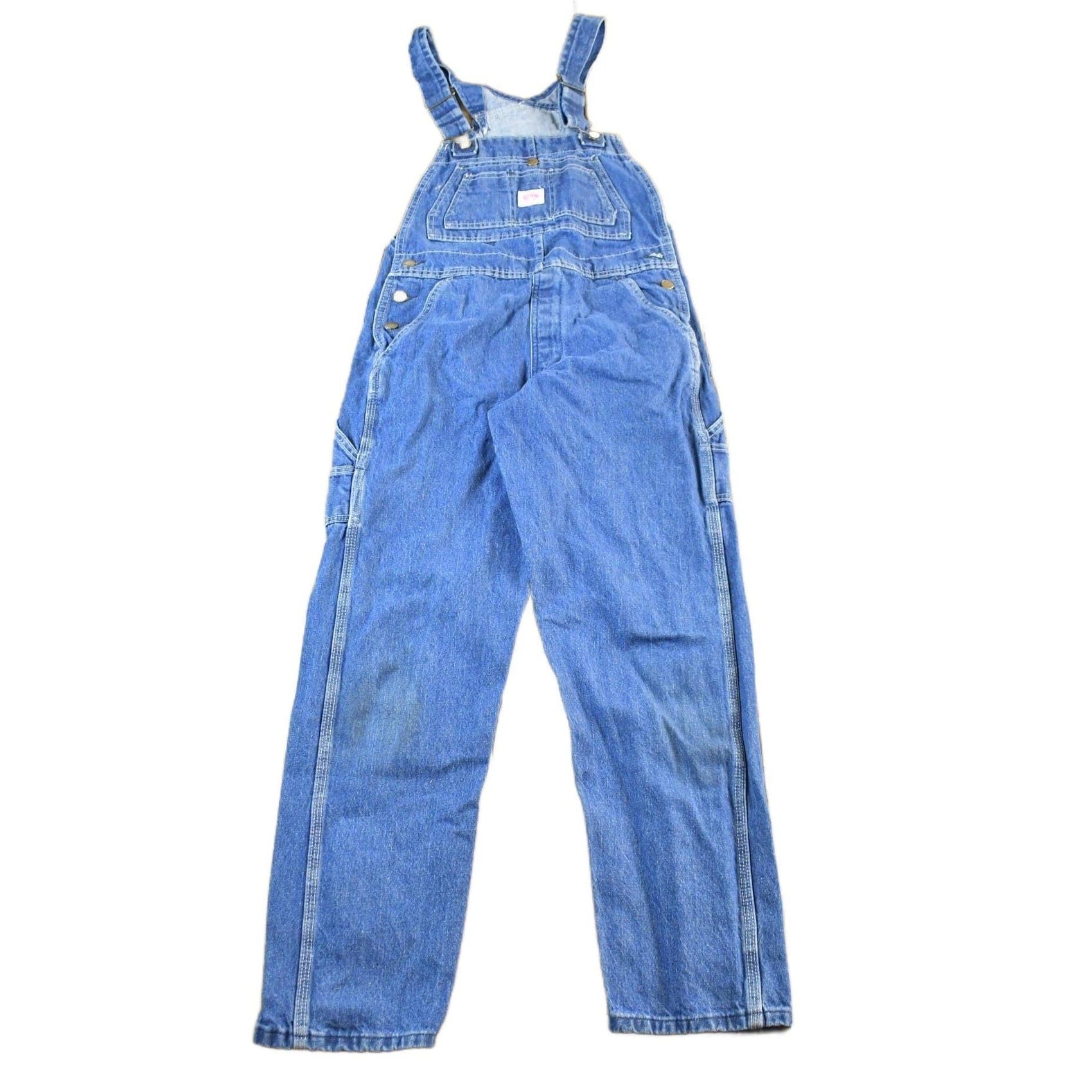 Vintage 1990s Key Imperial Denim Jean Bib Overalls Men's Medium 32 x 30 from propervintagecanada