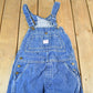 Vintage 1990s Key Imperial Denim Jean Bib Overalls Men's Medium 32 x 30 from propervintagecanada