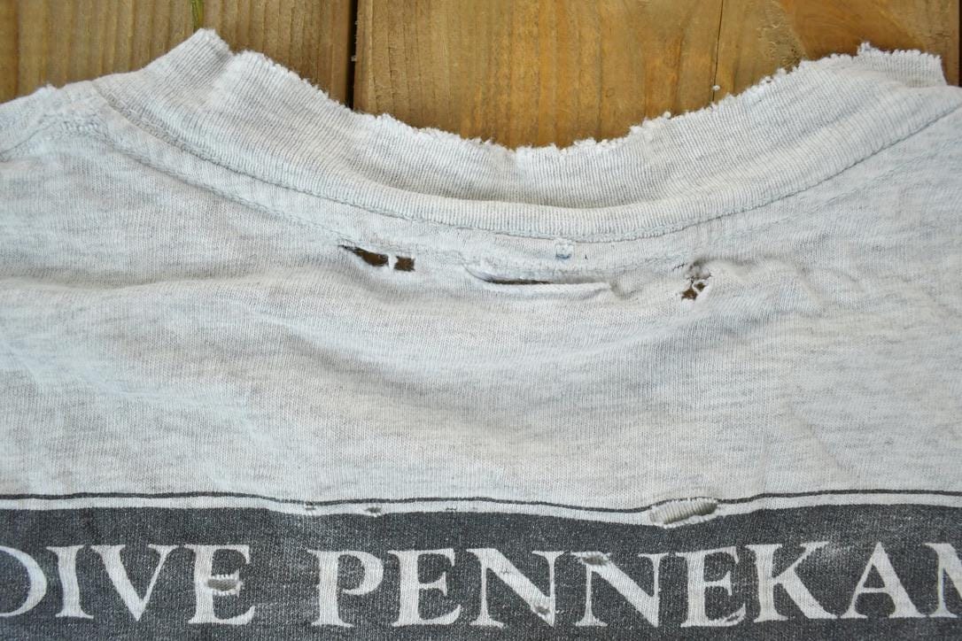 Vintage 1990s Key Largo Dive Pennekamp Souvenir Single Stitch Graphic Print T-Shirt Men's Large from propervintagecanada