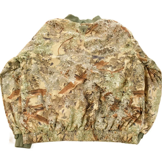 Vintage 1990s King's Outdoor World Tree Camo Bomber Jacket Men's XL / Woodland / Streetwear / 90s / Hunting / from propervintagecanada