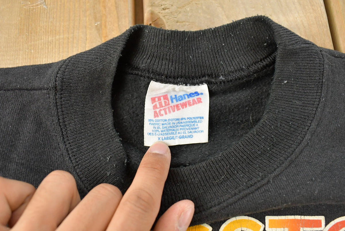 Vintage 1990s Kingston Mines Chicago Blues Music Festival Graphic Crewneck Sweatshirt Men's L from propervintagecanada