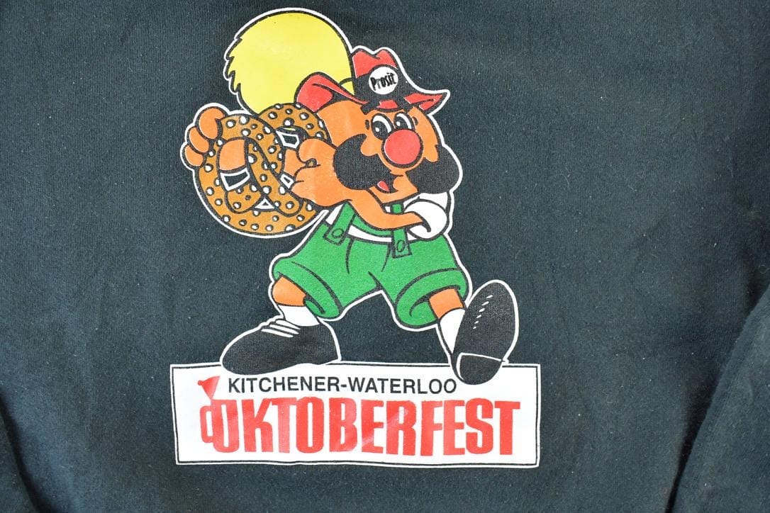 Vintage 1990s Kitchener Waterloo Oktoberfest Crewneck Sweatshirt Made In USA Men's Large from propervintagecanada