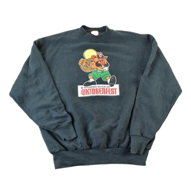 Vintage 1990s Kitchener Waterloo Oktoberfest Crewneck Sweatshirt Made In USA Men's Large from propervintagecanada